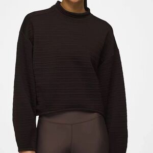 Prana Women's brown Send Off pullover